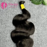 Wholesale 12A Grade Virgin Indian Extension Human Hair Double Drawn Cuticle Aligned Peruvian Body Wave Hair Bulk