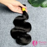 Wholesale 12A Grade Virgin Indian Extension Human Hair Double Drawn Cuticle Aligned Peruvian Body Wave Hair Bulk