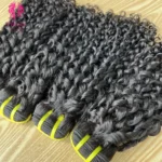 Wholesale 12A Pixie Curly Thick End Brazilian Hair 100% Virgin Hair Vendor Cuticle Aligned Human Hair Bundles