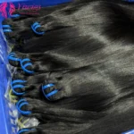 Wholesale 15A Grade 100 Natural Brazilian Raw Virgin Human Hair Extension Cuticle Aligned Straight Hair Bundles