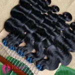 Wholesale 15A Grade Cuticle Aligned Machine Body Wave Human Hair Weft Extension 100% Natural Virgin Peruvian Hair Weft