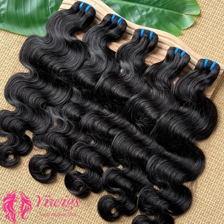 Wholesale 15A Grade Cuticle Aligned Machine Body Wave Human Hair Weft Extension 100% Natural Virgin Peruvian Hair Weft
