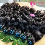 Wholesale 15A Grade Full Cuticle 100% Brazilian Raw Water Wave Human Hair Natural Cuticle Aligned Remy Hair Extension Weft