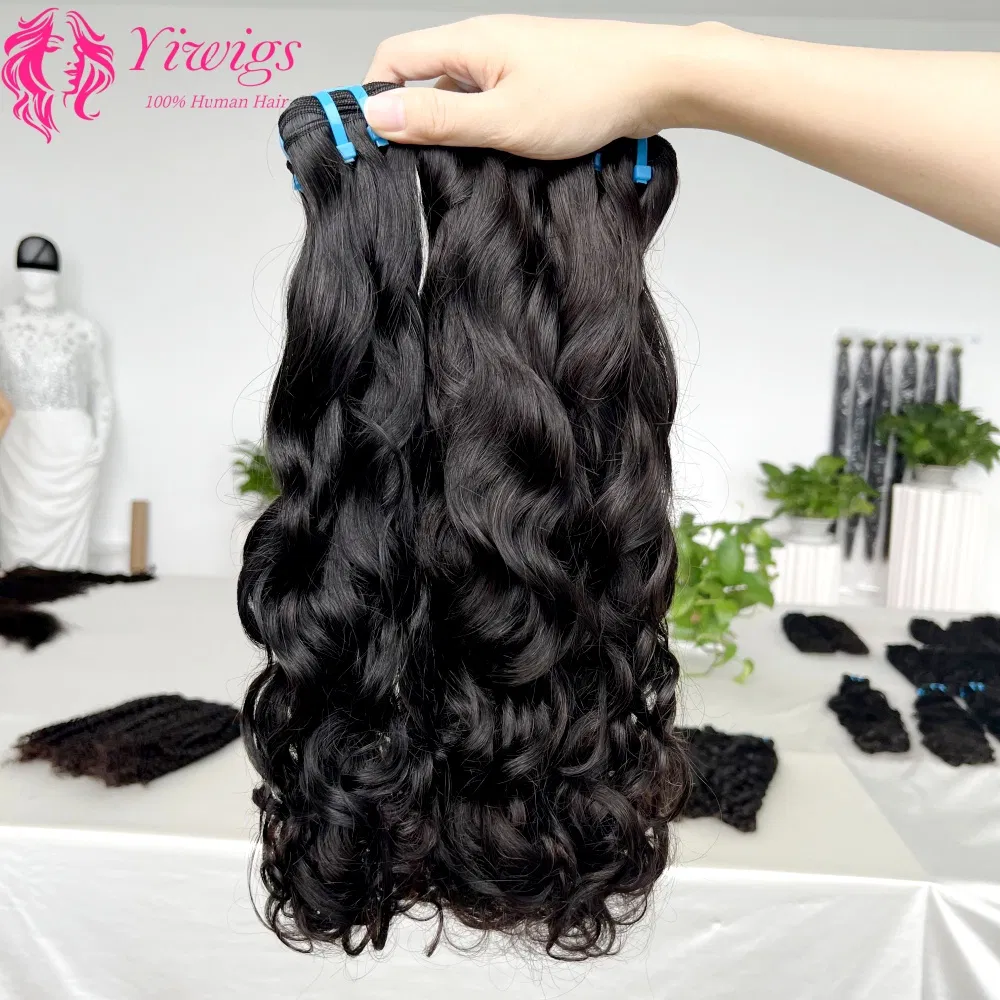 Wholesale 15A Grade Full Cuticle 100% Brazilian Raw Water Wave Human Hair Natural Cuticle Aligned Remy Hair Extension Weft Wholesale 15A Grade Full Cuticle 100% Brazilian Raw Water Wave Human Hair Natural Cuticle Aligned Remy Hair Extension Weft