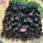 Wholesale 15A Raw Water Wave Human Hair Bundles Cuticle Aligned Hair Vendor Double Weft Raw Vietnamese Hair