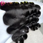 Wholesale Cuticle Aligned Virgin Peruvian 12A Grade Human Hair Extension Body Wave 100 Natural Human Hair Bundles
