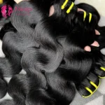 Wholesale Cuticle Aligned Virgin Peruvian 12A Grade Human Hair Extension Body Wave 100 Natural Human Hair Bundles