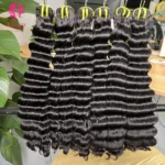 Wholesale Hair Bundles Vietnamese Deep Wave 12A Raw Virgin Hair Double Drawn Smooth Remy Vietnamese Hair Weaving