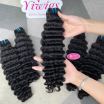 Wholesale High Quality 15A 100% Human Raw Remy Hair Extensions Deep Wave Double Weft Raw Vietnamese Hair Bundles