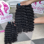 Wholesale High Quality 15A 100% Human Raw Remy Hair Extensions Deep Wave Double Weft Raw Vietnamese Hair Bundles