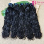 Wholesale High Quality Brazilian Peruvian 100% Raw Wave Human Hair Extension Natural Cuticle Aligned Remy 15A Grade Hair Bundles