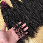 Wholesale Kinky Curly Raw Vietnamese Hair Vendor Bundles, 12A 100% Unprocessed Double Drawn Virgin Human Hair Bundles