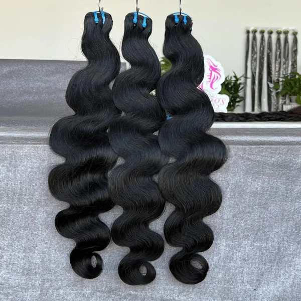 Wholesale Raw Body Wave Bundles Human Hair Vendor 12A Grade Unprocessed Remy Raw Vietnamese Hair