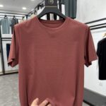 [Yajia] Stretchy and comfortable! Skin-friendly and breathable! Summer casual style round neck short-sleeved T-shirt pullover quick-drying TB025