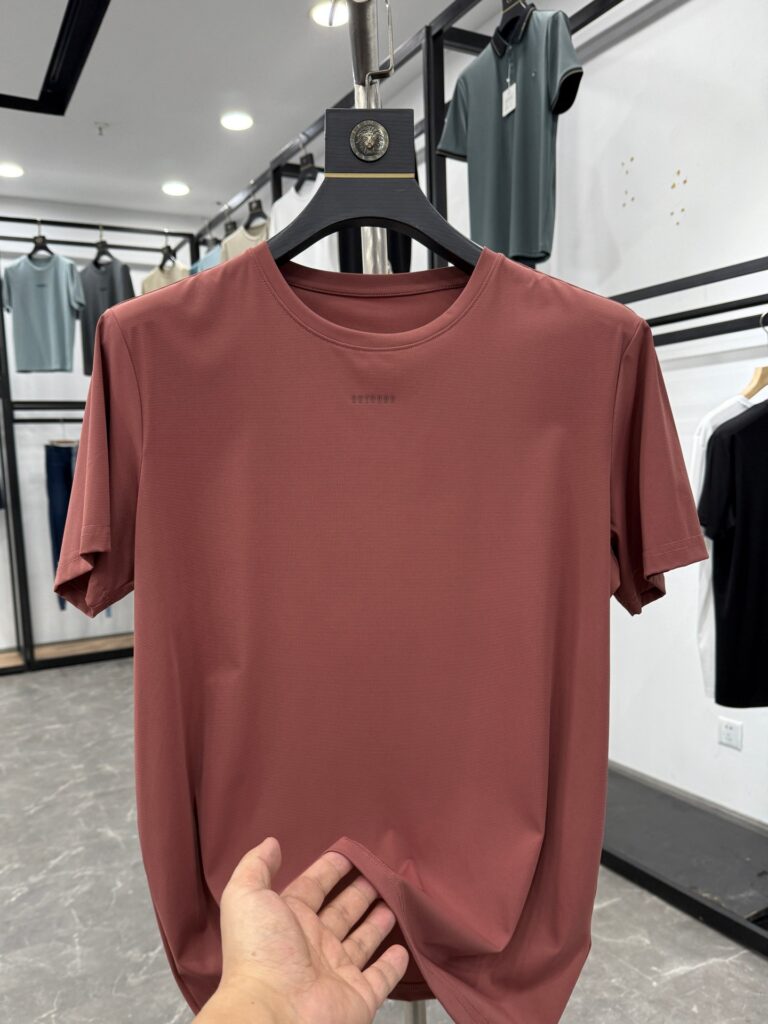 [Yajia] Stretchy and comfortable! Skin-friendly and breathable! Summer casual style round neck short-sleeved T-shirt pullover quick-drying TB025