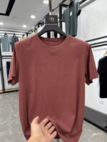 [Yajia] Stretchy and comfortable! Skin-friendly and breathable! Summer casual style round neck short-sleeved T-shirt pullover quick-drying TB025