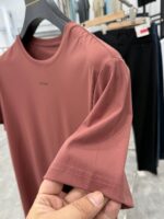 [Yajia] Stretchy and comfortable! Skin-friendly and breathable! Summer casual style round neck short-sleeved T-shirt pullover quick-drying TB025