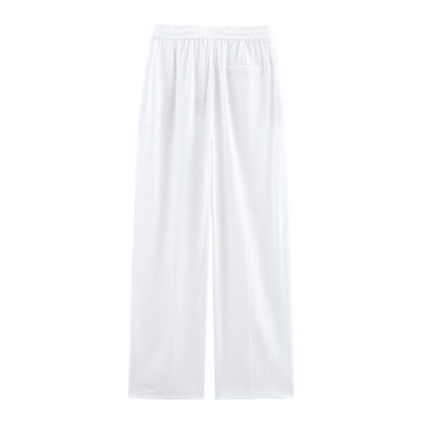 ZARZ homemade European and American style new women's clothing, foreign style, fashionable linen blended straight pants 9929041