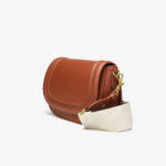 ZR women's bag saddle bag shoulder bag foreign trade popular bag 2025 new wide shoulder strap diagonally across the armpit cross-border wholesale