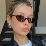 1369 small frame oval sunglasses for women, high-end European and American style sunglasses for men, retro cross-border sunglasses
