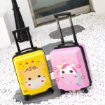 18-inch suitcase children's trolley case wholesale gift box cartoon suitcase universal wheel boarding case school bag