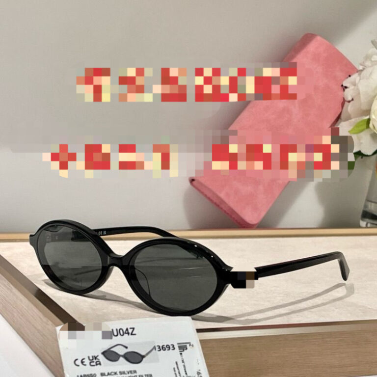 2024 autumn and winter new nerdy sunglasses for women smu04z sunglasses anti-UV UV400 can be equipped with myopia