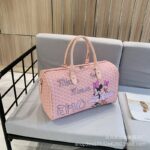 2025 new cartoon large-capacity travel bag, classic fitness bag, short-distance luggage bag, waterproof storage bag