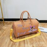 2025 new cartoon large-capacity travel bag, classic fitness bag, short-distance luggage bag, waterproof storage bag