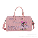 2025 new cartoon large-capacity travel bag, classic fitness bag, short-distance luggage bag, waterproof storage bag