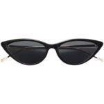 Cat-Eye Sunglasses, Fashionable Sun Protection, European and American Pc Metal Eyeglass Frames, Retro Versatile Trendy Style Sunglasses, Sunshade Goggles