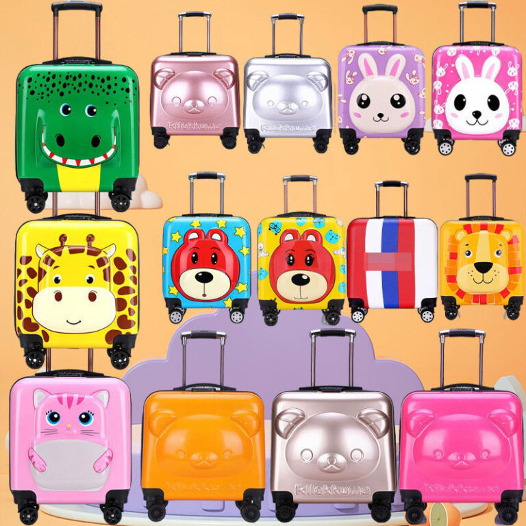 Children's suitcase 18-inch universal wheel trolley case password lock suitcase cartoon gift box printable logo wholesale