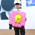 Children's trolley suitcase for male and female students 18 inches 20 inches gift box cartoon suitcase boarding case password box