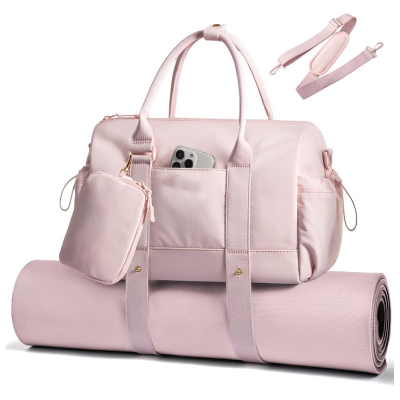 Cross-border new portable Oxford cloth yoga bag dry and wet separation fitness bag single shoulder large capacity travel bag fitness bag Cross-border new portable Oxford cloth yoga bag dry and wet separation fitness bag single shoulder large capacity travel bag fitness bag
