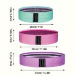 Cross-border yoga belt, beautiful buttocks circle, tension belt, fitness leg resistance circle, hip resistance band, fitness elastic band