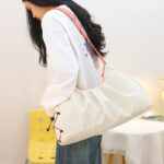 Dry and wet separation stylish travel bag large capacity cloud fitness yoga bag short-distance business trip luggage bag lightweight waiting for childbirth