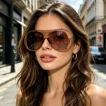 European and American fashion large frame toad-shaped sunglasses 2026 new sunglasses ins internet celebrity same style personalized sunglasses