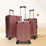 Large-capacity combination lock suitcase ins internet celebrity model universal wheel travel trolley case thickened and sturdy suitcase