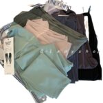 LULU BLING same style cream color value-for-money high-waist butt-lifting yoga pants fitness sports nine-point pants
