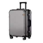 Manufacturer customized suitcase student aluminum frame trolley case universal wheel unisex zipper password sturdy suitcase