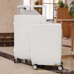 Popular wide trolley suitcase, fashionable password box, silent universal wheel password suitcase, wholesale outdoor suitcase
