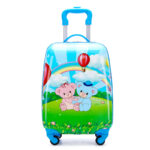 Printable LOGO children's trolley case 16-inch 18-inch universal wheel boarding case male and female student cartoon children's luggage