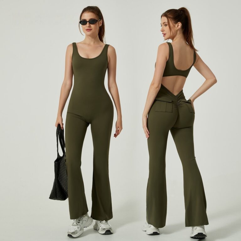 Quick-drying tight-fitting yoga jumpsuit all-in-one yoga clothing slimming belly and hip lifting sports fitness clothing for women slimming belly