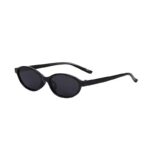Small frame oval sunglasses for women, high-end European and American style sunglasses for men, sun protection, retro cross-border sunglasses