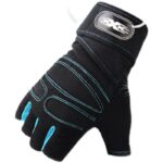 Sports fitness cycling gloves men's half-finger tactical leaky half-outdoor mountaineering long-wrist breathable non-slip wear-resistant gloves