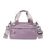 Summer new multi-purpose girls' small cloth bag single shoulder crossbody handbag large capacity casual nylon zipper cloth bag