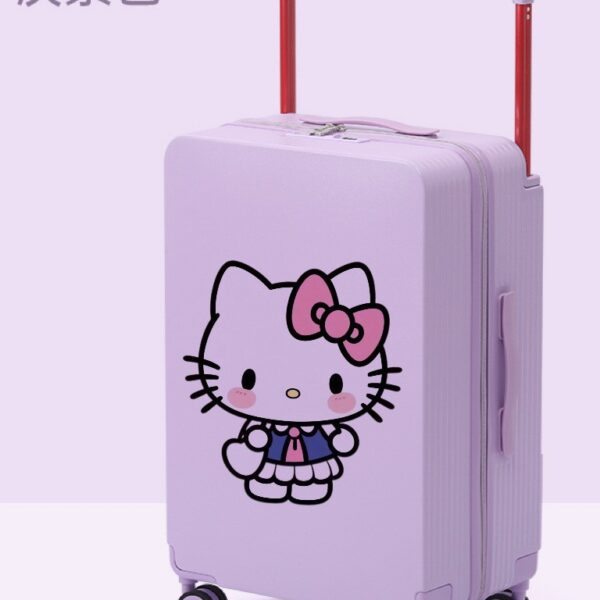 Thickened alloy wide pull rod 2025 summer new suitcase suitcase for male and female students with high appearance and printable pictures
