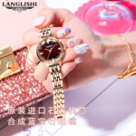 Badage Swiss genuine waterproof women's watch student fashion Korean version trendy quartz watch Internet celebrity women's watch - Image 3