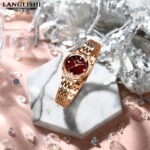 Badage Swiss genuine waterproof women's watch student fashion Korean version trendy quartz watch Internet celebrity women's watch - Image 4