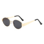 2025 new Internet celebrity style oval fashion sunglasses for women, high-end sunglasses for men and women, driving sunglasses - Image 3