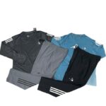 Men's Quick-Dry Long-Sleeve Tracksuit, Breathable Training Set - Image 5